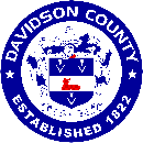 Image of Official Seal of Davidson County